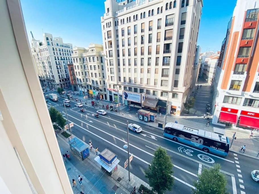 Apartamento En Gran Via De Madrid 45 4 ภายนอก รูปภาพ